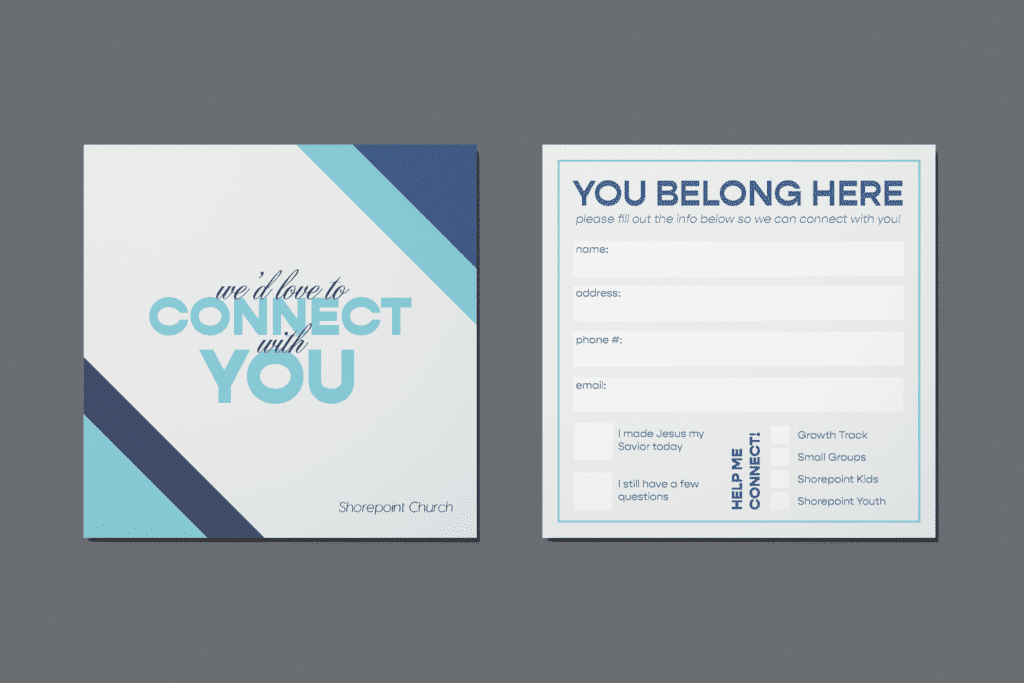 Shorepoint Connect Card Design