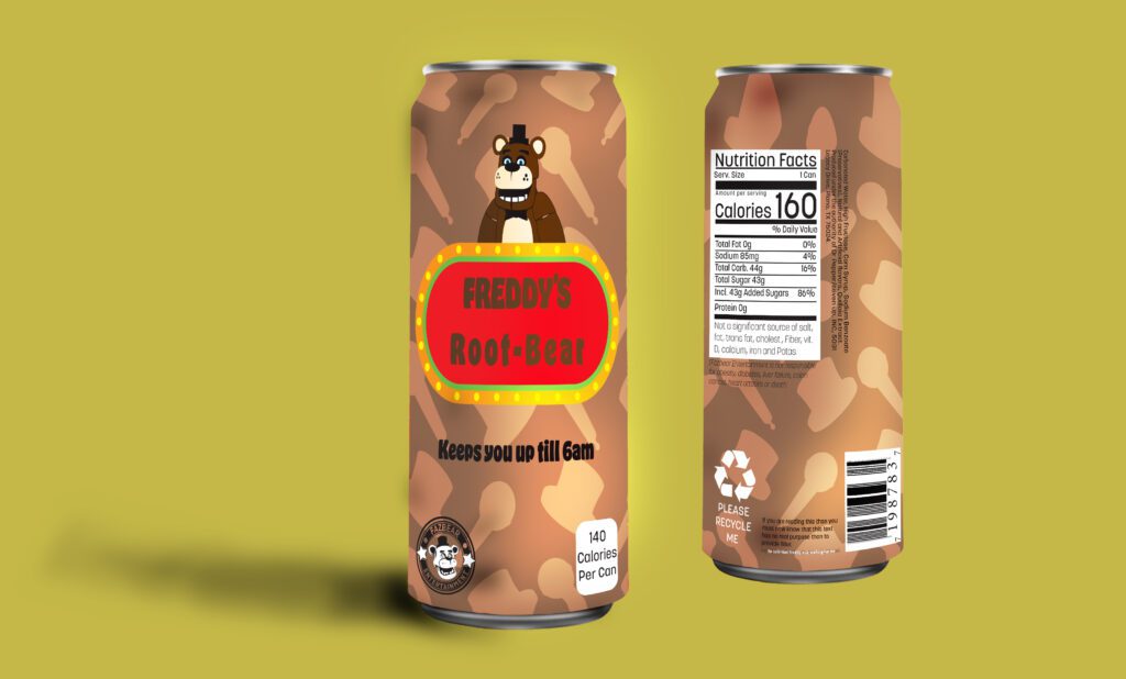 Tyler Reimer - Soft drink design